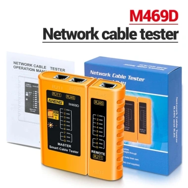 ZoeRax Máy kiểm tra cáp mạng RJ45 RJ11 RJ12 CAT5 UTP - Tester LAN giá ưu đãi 127.599 VND 10 ZoeRax Máy kiểm tra cáp mạng RJ45 RJ11 RJ12 CAT5 UTP - Tester LAN giá ưu đãi 127.599 VND 10
