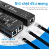 ZoeRax Máy kiểm tra RJ45/RJ11 - Công cụ đa chức năng, tai nghe, đèn LED, giá 401.499 VND 2