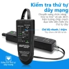ZoeRax Máy kiểm tra RJ45/RJ11 - Công cụ đa chức năng, tai nghe, đèn LED, giá 401.499 VND 3
