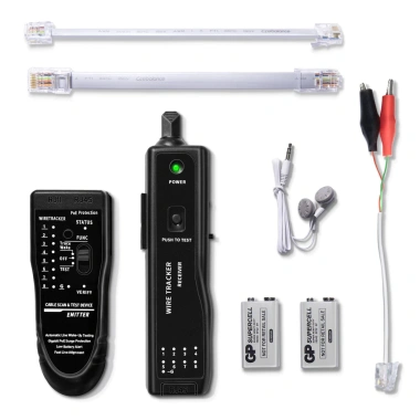 ZoeRax Máy kiểm tra RJ45/RJ11 - Công cụ đa chức năng, tai nghe, đèn LED, giá 401.499 VND 7