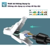 ZoeRax Ống Cắm RJ45 Cat6A‑Cat7‑Cat8 Không Dùng Cụ, Tái Sử Dụng, Che Chắn STP/UTP Dây 23AWG – Giá 40.947₫ 2