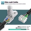 ZoeRax Ống Cắm RJ45 Cat6A‑Cat7‑Cat8 Không Dùng Cụ, Tái Sử Dụng, Che Chắn STP/UTP Dây 23AWG – Giá 40.947₫ 3