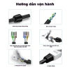 ZoeRax Ống Cắm RJ45 Cat6A‑Cat7‑Cat8 Không Dùng Cụ, Tái Sử Dụng, Che Chắn STP/UTP Dây 23AWG – Giá 40.947₫ 7