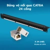 ZoeRax Patch Panel 1U 24 Cổng Cat6 Cat5E RJ45 UTP 19 Inch Tháo Rời 340.999 VND 7