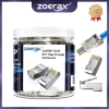 ZoeRax RJ45 Cat6 Cat6a 30u Mạ Vàng Bảo Vệ Mô-đun Cắm Lỗ 1.2mm Ethernet STP 8P8C Đầu Cuối Giá 131.999 VND
