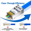 ZoeRax RJ45 Cat6 Cat6a 30u Mạ Vàng Bảo Vệ Mô-đun Cắm Lỗ 1.2mm Ethernet STP 8P8C Đầu Cuối Giá 131.999 VND 4