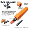 ZoeRax RJ45 CAT6 Crimp Tool Kit - Công cụ mạng, crimper, punchdown, stripper, chỉ 275.000đ 4