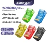 ZoeRax RJ45 Cat6 Đầu Nối Đa Màu, Dễ Uốn, Cắm Cáp Mạng UTP Chắc Chắn - Giảm Giá Đến 22%