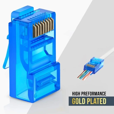 ZoeRax RJ45 Cat6 Đầu Nối Đa Màu, Dễ Uốn, Cắm Cáp Mạng UTP Chắc Chắn - Giảm Giá Đến 22% 9 ZoeRax RJ45 Cat6 Đầu Nối Đa Màu, Dễ Uốn, Cắm Cáp Mạng UTP Chắc Chắn - Giảm Giá Đến 22% 9