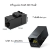 Zoerax RJ45 CAT6 Keystone Coupler Nữ Sang Nữ - Khớp Nối UTP Trắng, 43.560₫ 8