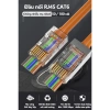 ZoeRax RJ45 Cat6/Cat6a Phích cắm mô-đun bảo vệ mạ vàng Ethernet STP giá 115.499 VND 2