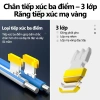 ZoeRax RJ45 Cat6/Cat6a Phích cắm mô-đun bảo vệ mạ vàng Ethernet STP giá 115.499 VND 3
