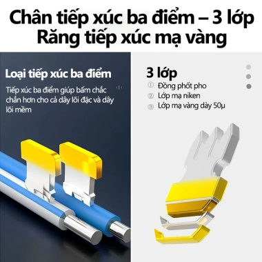 ZoeRax RJ45 Cat6/Cat6a Phích cắm mô-đun bảo vệ mạ vàng Ethernet STP giá 115.499 VND 3 ZoeRax RJ45 Cat6/Cat6a Phích cắm mô-đun bảo vệ mạ vàng Ethernet STP giá 115.499 VND 3