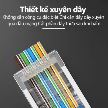 ZoeRax RJ45 Cat6/Cat6a Phích cắm mô-đun bảo vệ mạ vàng Ethernet STP giá 115.499 VND