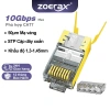 Zoerax RJ45 Cat7 Cat6a 8P8C 50um Mạ Vàng FTP/STP - Bộ 10 mô-đun mạng 1.5mm, 129.8k