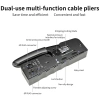 ZoeRax RJ45 Crimper Ethernet Đa năng uốn xuyên qua Cat5‑Cat7, kìm dây, đầu nối mô-đun, giảm 258k 2