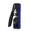 ZoeRax RJ45 Crimper Ethernet Đa năng uốn xuyên qua Cat5‑Cat7, kìm dây, đầu nối mô-đun, giảm 258k 7
