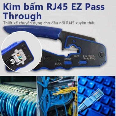ZoeRax RJ45 Dụng Cụ Uốn và Cắt Dây All in One cho Cat6a Cat6 Cat5e Đầu Nối Mô-đun Ethernet 8P8C Giá Ưu Đãi 285.999đ 3 ZoeRax RJ45 Dụng Cụ Uốn và Cắt Dây All in One cho Cat6a Cat6 Cat5e Đầu Nối Mô-đun Ethernet 8P8C Giá Ưu Đãi 285.999đ 3