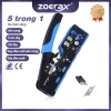 ZoeRax RJ45 Ethernet Cắt Uốn Đầu Nối Mô-đun Cho Cat7, Cat6a, Cat6, Cat5e, CAT5 - Giá ưu đãi 401.499₫
