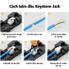 ZoeRax Set 10 Tấm Chèn Đứng 90 độ Jack Cắm Đá Đá Chìa Khóa Cat6 Ethernet RJ45 286.000 VND 5