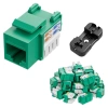 ZoeRax Set 10 Tấm Chèn Đứng 90 độ Jack Cắm Đá Đá Chìa Khóa Cat6 Ethernet RJ45 286.000 VND 9