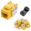 ZoeRax Set 10 Tấm Chèn Đứng 90 độ Jack Cắm Đá Đá Chìa Khóa Cat6 Ethernet RJ45 286.000 VND 10