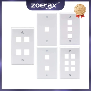 Zoerax Tấm Chắn Tường Đá Hoa Kỳ Mạ Điện Thấp Cặp Đôi 1 Mặt Gang - Giá chỉ 50.600₫