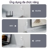 Zoerax Tấm Chắn Tường Đá Hoa Kỳ Mạ Điện Thấp Cặp Đôi 1 Mặt Gang - Giá chỉ 50.600₫ 7
