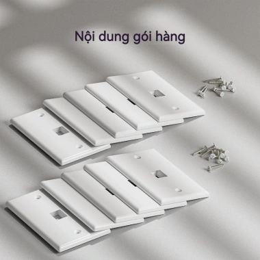 Zoerax Tấm Chắn Tường Đá Hoa Kỳ Mạ Điện Thấp Cặp Đôi 1 Mặt Gang - Giá chỉ 50.600₫