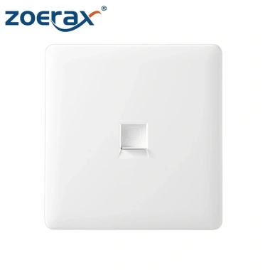 ZoeRax Tấm Tường RJ45 Ethernet Keystone Jack Màu Trắng Đen – Giá 71.499₫