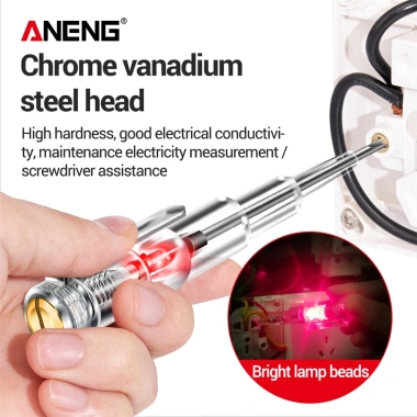 ZoeRax Voltimetro Amperietro - Máy kiểm tra kỹ thuật số, dò tuốc nơ vít điện, cảm biến bút - 29.095 VND 3