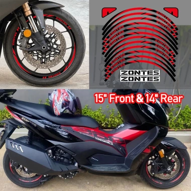 ZONS Miếng Dán Bánh Xe Trung Tâm Phản Quang Chống Thấm Nước Vinyl Đa Năng 368E-350D - Giá 82.875đ 2