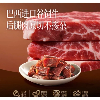 1 Bịch 20 Gói Thịt Bò Viên Tuổi Sấy Khô Thơm Ngon - Giá chỉ 163.000 VND 4 1 Bịch 20 Gói Thịt Bò Viên Tuổi Sấy Khô Thơm Ngon - Giá chỉ 163.000 VND 4