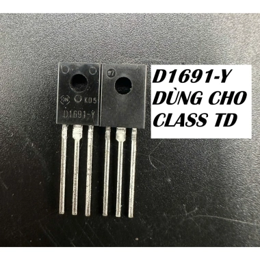 1 Cặp Transistor D1.691-Y cho Class TD - Giá ưu đãi 44.794₫, đảm bảo chất lượng, lắp nhanh