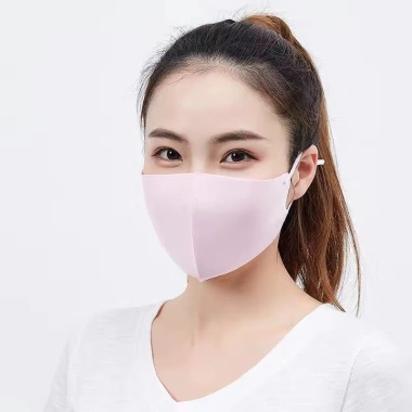 1 Set 5 khẩu trang lụa lạnh kháng bụi, có thể giặt lại - Mã 89L2, giá 71.280đ 5