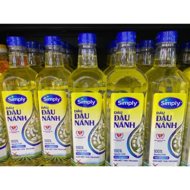 1 Thùng 12 chai 1L Dầu Đậu Nành Simply Cao Cấp – Hàng chính hãng, giảm 20% 5 1 Thùng 12 chai 1L Dầu Đậu Nành Simply Cao Cấp – Hàng chính hãng, giảm 20% 5