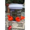 1 Thùng Sơn Khoan Sẵn + 6 Đầu Ống Máng Ăn Gia Cầm Chống Mưa Nắng, Chịu Nhiệt Ngoài Trời - 70.000 5