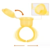 1 túi 50 chum nhẫn nhựa cứng nắp kín ngăn đổ mực xăm tiện lợi giảm giá 42.500 VND 4