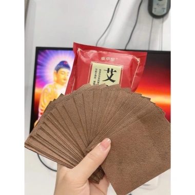 1 Túi 50 Miếng Cao Dán Ngải Cứu Giam Đau Xương Khớp & Vị Gáy Tự Nhiên - Giá chỉ 30.000đ