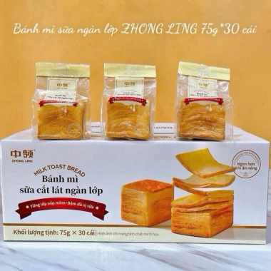 10 Bánh Mì Ngàn Lớp Zongling 75gr - Candy mới nhất, giảm giá 18% chỉ 114.999 VND 7 10 Bánh Mì Ngàn Lớp Zongling 75gr - Candy mới nhất, giảm giá 18% chỉ 114.999 VND 7