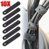 10 Bộ Khung Cao Su Bảo Vệ Cáp Xe Máy - Dây Điện, Dây Buộc, Dây Ly, Hợp Phanh - Giá 54.010 VNĐ