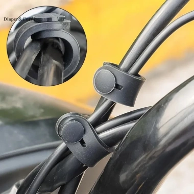 10 Bộ Khung Cao Su Bảo Vệ Cáp Xe Máy - Dây Điện, Dây Buộc, Dây Ly, Hợp Phanh - Giá 54.010 VNĐ