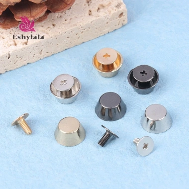10 Bộ Túi Kim Loại Chân Đinh Tán Đáy DIY Da – Bảo Vệ, Thắt Lưng, Giá 40.716 VND