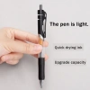 10 Bút Gel Đen Xanh Đỏ Chống Nước - Viết Trơn, Thiết Kế Basic, Giá 21.000 VND 5