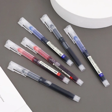 10 Bút Gel Nước Muji Ngòi 0.5mm Mực Đều Viết Trơn - Giá ưu đãi 25.000đ 2