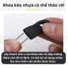 [10 Cái] Móc Khóa Zip Nhựa Tháo Rời Balo, Túi Xách, Vali, Áo Khoác, Quần - Giá 8.5k 5