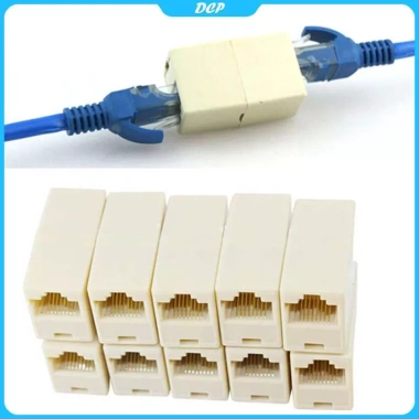 10 Cái RJ45 Nữ Ethernet LAN Joiner - Giá 26.400₫, Kết Nối Nhanh, Độ Bền Cao