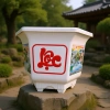 10 Chậu Cây Cảnh Phúc Lộc Thọ Nhựa Vuông - Trang Trí Tết, Bonsai Giả 20x14x12cm Giá Ưu Đãi 60k 2