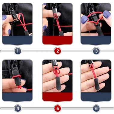 10 chiếc dây kéo nhựa Fixer - Thay thế kẹp khóa, thẻ kéo, tab cho túi du lịch, vali, ba lô - Giá chỉ 20.350₫ 9 10 chiếc dây kéo nhựa Fixer - Thay thế kẹp khóa, thẻ kéo, tab cho túi du lịch, vali, ba lô - Giá chỉ 20.350₫ 9