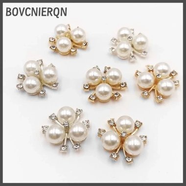 10 chiếc hoa kim cương giả ngọc trai - Trang trí đám cưới & Crafting, chỉ 50.490₫ 2